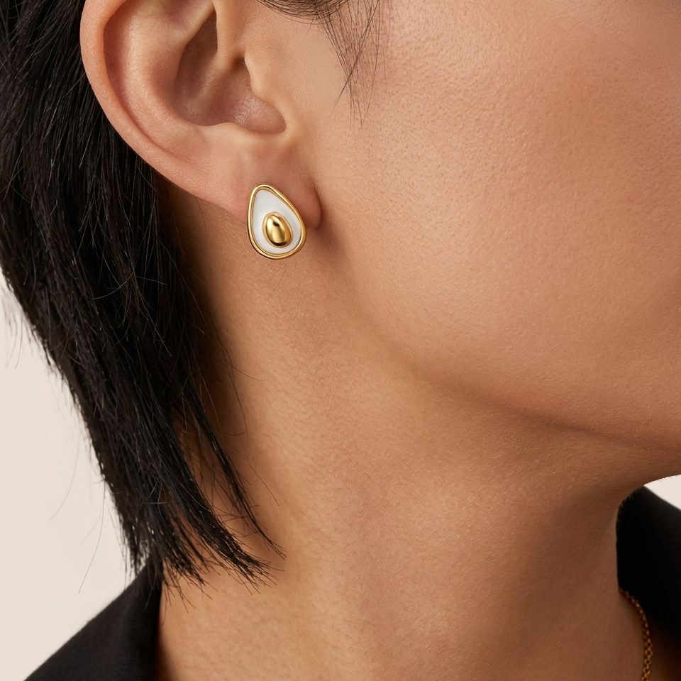 Aretes Aguacate