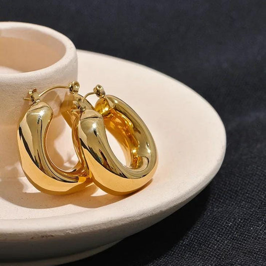 Argollas Zira doradas