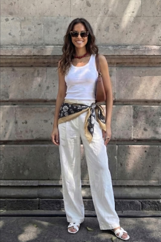 Pañoleta Roseta negra
