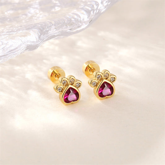 Aretes huellas