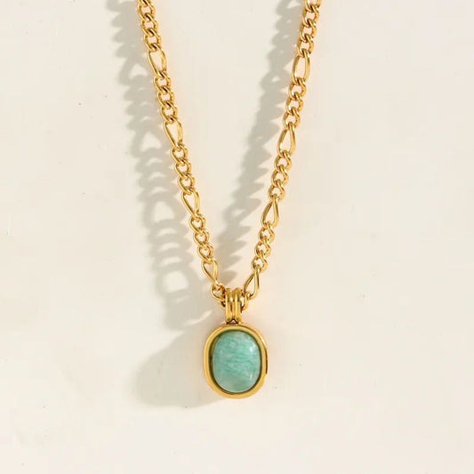 Collar Amazonita