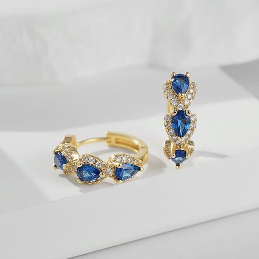 Argollas Eli azules