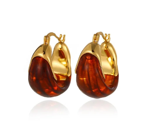 Aretes ámbar