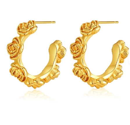 Argollas Rosée doradas
