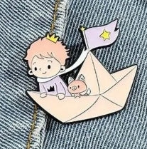 Pin El Principito barco