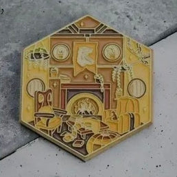 Pin Harry Potter-sala común Hufflepuff