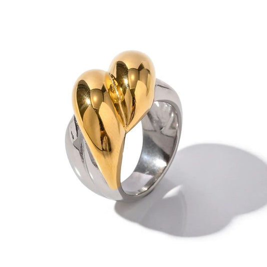 Anillo Chunky mixto