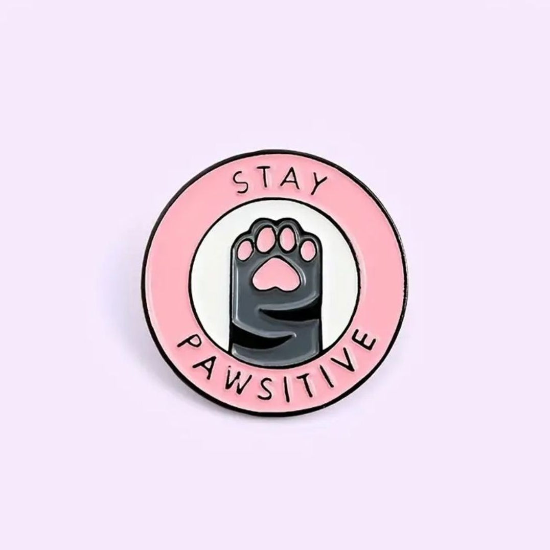 Pin Stay Pawsitive