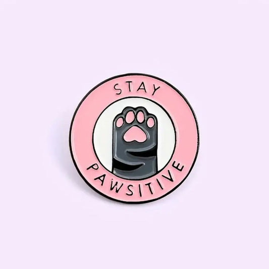 Pin Stay Pawsitive
