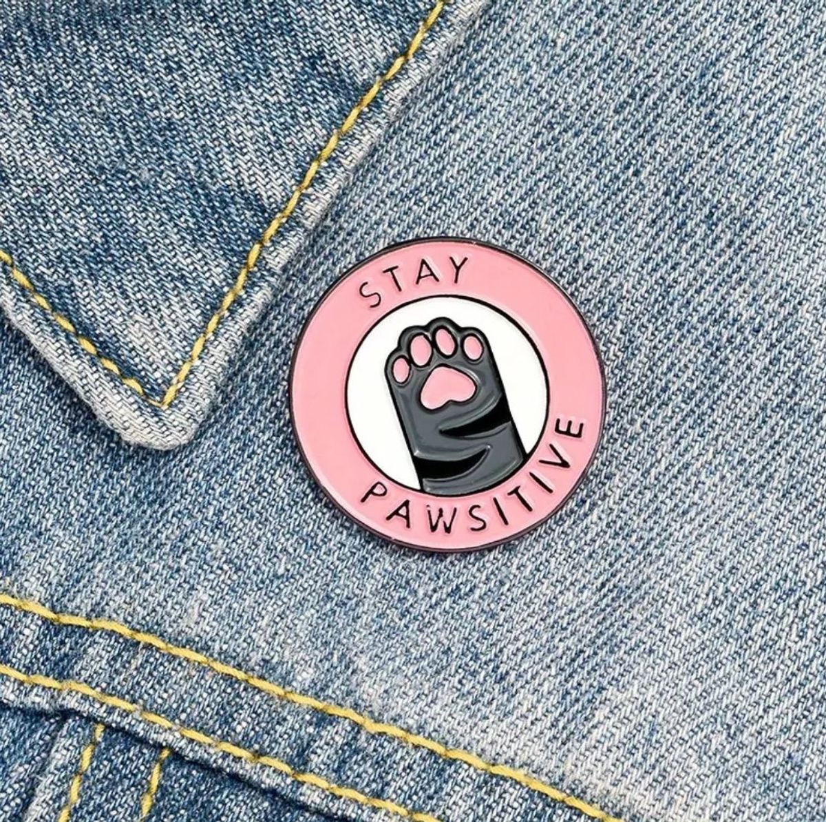 Pin Stay Pawsitive