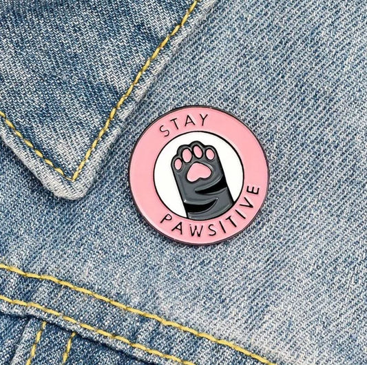 Pin Stay Pawsitive