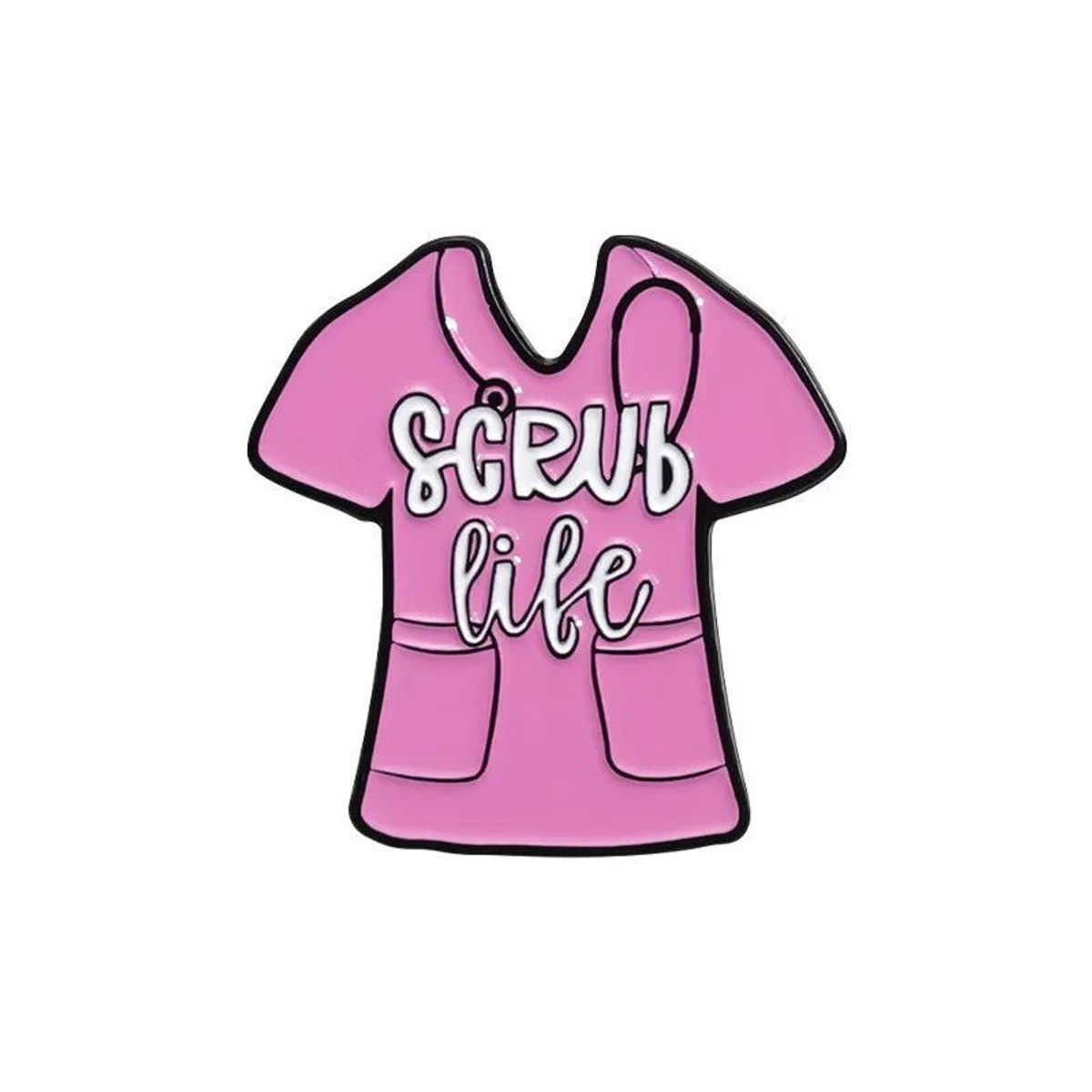 Pin Scrub life