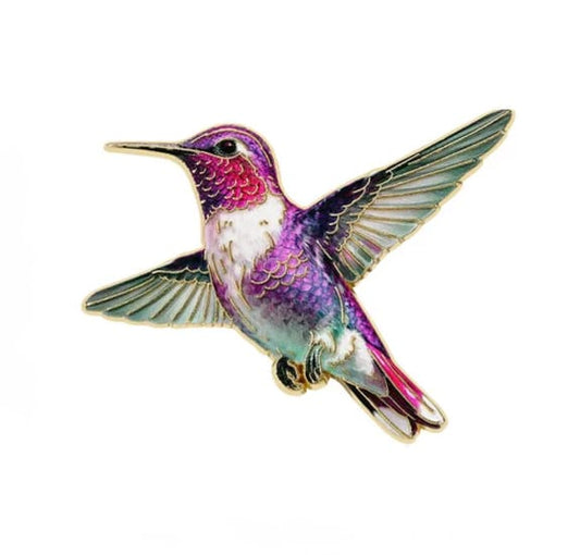 Pin colibrí