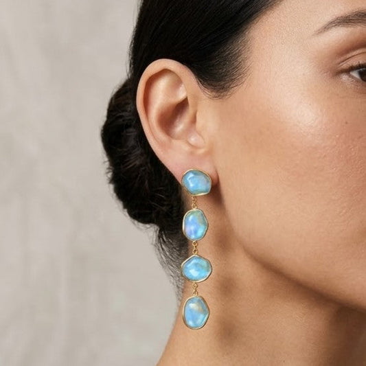 Aretes Aqualina