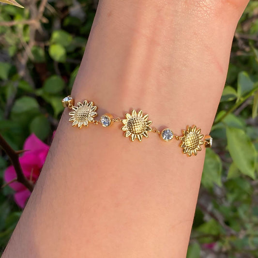 Pulsera Girasoles