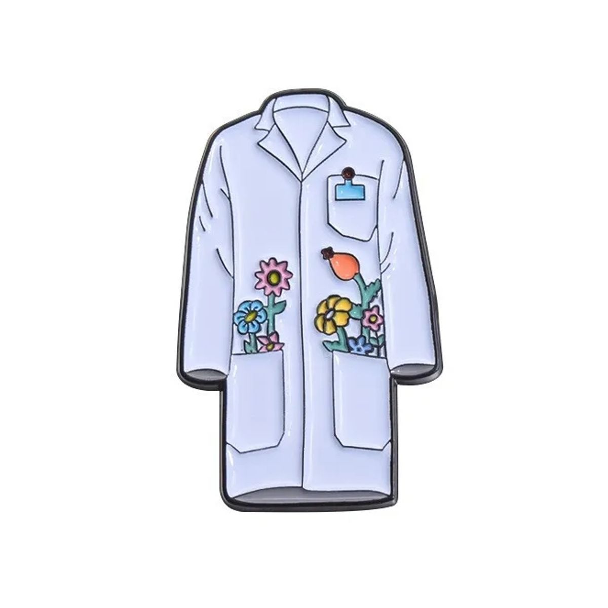 Pin bata de laboratorio