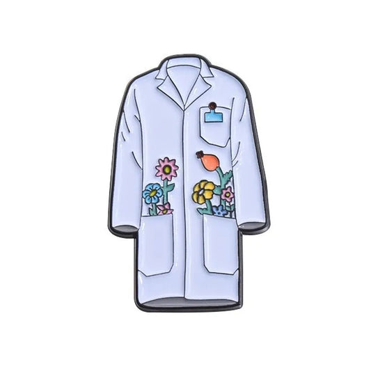 Pin bata de laboratorio